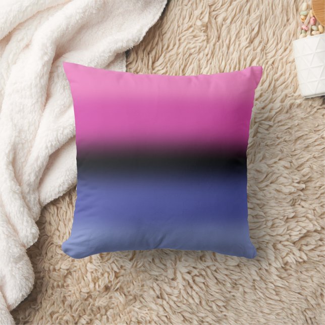Gradient Omnisexual Pride Flag – Omnisexual Flag Cushion (Blanket)