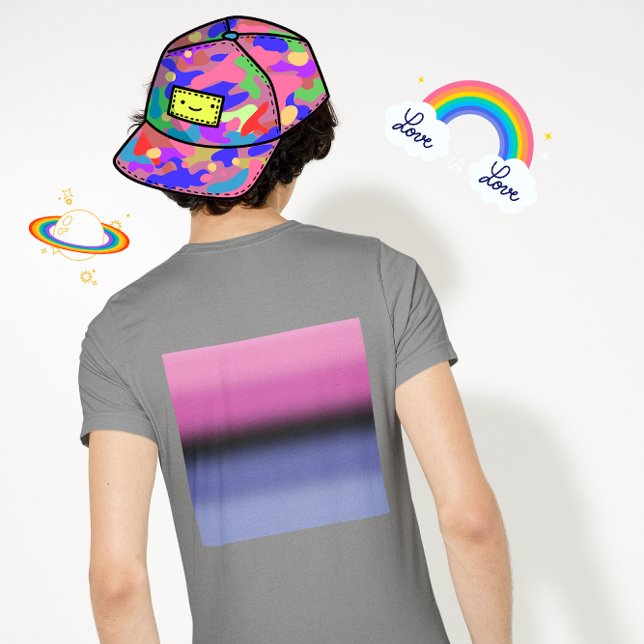 Gradient Omnisexual Pride Flag – Omnisexual Flag T-Shirt (Creator Uploaded)
