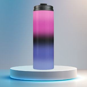 Gradient Omnisexual Pride  Thermal Tumbler