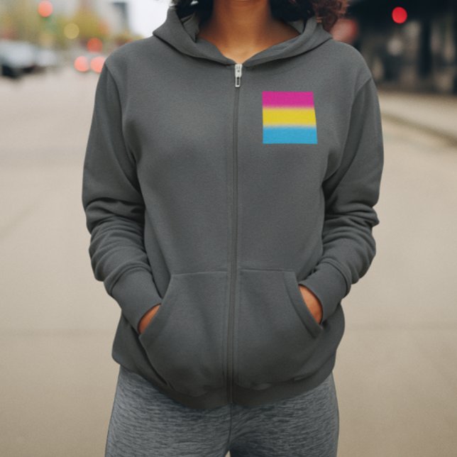 Gradient Pansexual Pride Flag – Colourful Pan Flag Hoodie (Creator Uploaded)