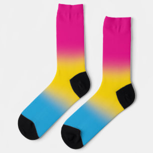 Gradient Pansexual Pride Socks