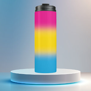 Gradient Pansexual Pride  Thermal Tumbler