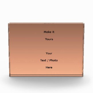 Gradient Peach - light to deep | Seasonal Moods |  Photo Block