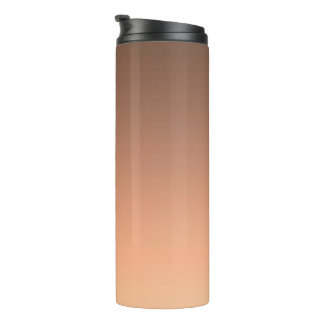 Gradient Peach - light to deep | Seasonal Moods |  Thermal Tumbler