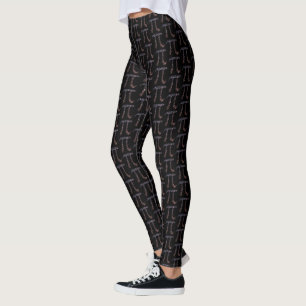 Gradient Pi Symbol Digits Math   Happy Pi day Leggings