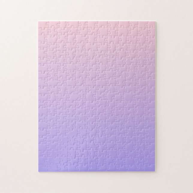 Gradient Pink and Purple Jigsaw Puzzle (Vertical)