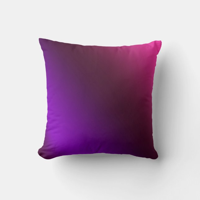 Gradient, pink-purple cushion (Front)