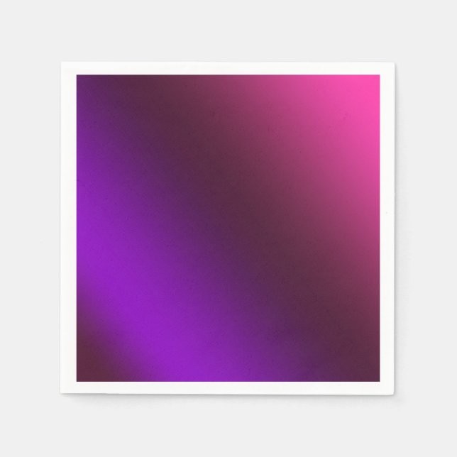 Gradient, pink-purple napkin (Front)