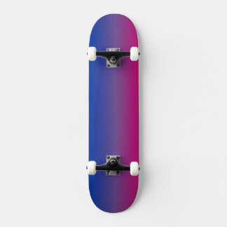 Gradient Pride Pattern: Bi Skateboard