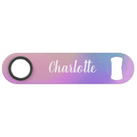 Gradient Purple Boho Watercolor Personalised Name