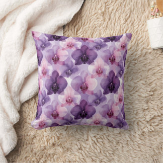 Gradient Purple Orchid Layers Cushion