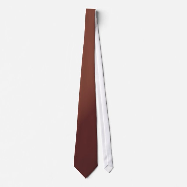 Gradient shades of brown tie (Front)