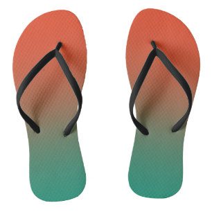 GRADIENT Simple & colourful  Slim Straps Flip Flop