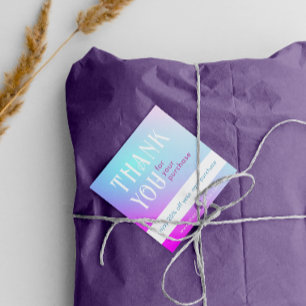 Gradient Square Discount Card