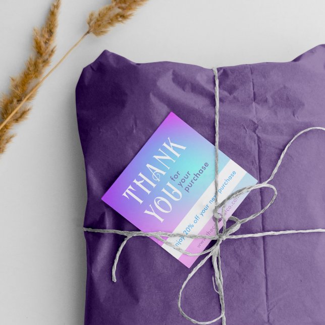 Gradient Square Discount Card (Creator Uploaded)