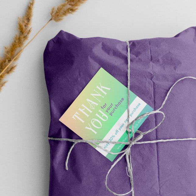 Gradient Square Discount Card (Creator Uploaded)