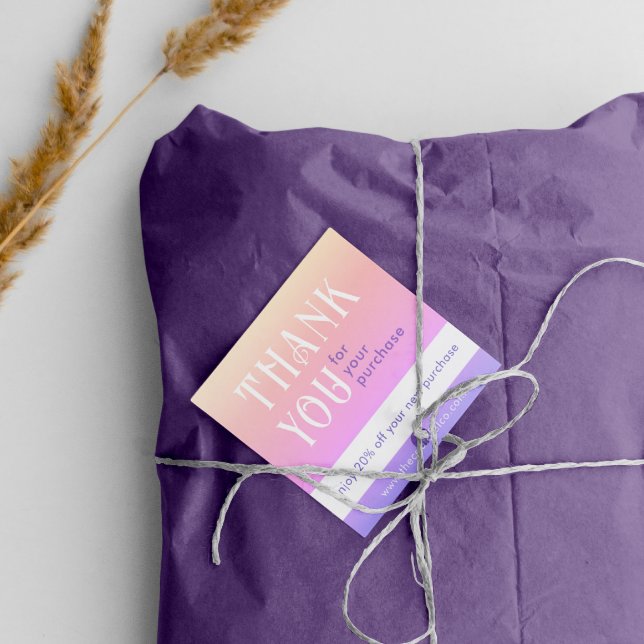 Gradient Square Discount Card (Creator Uploaded)