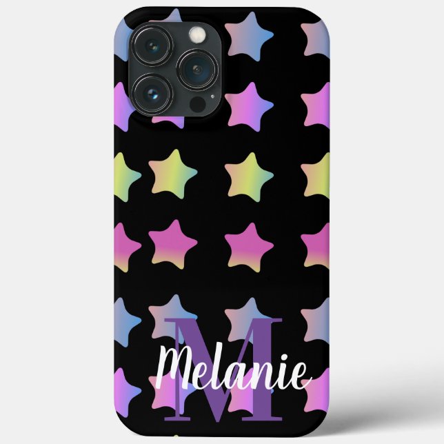 Gradient Stars Colourful Pattern Case-Mate iPhone Case (Back)