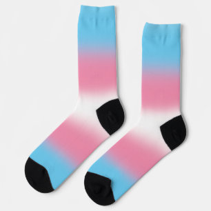 Gradient Trans Pride Socks