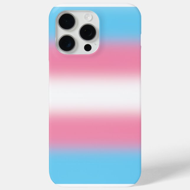 Gradient Transgender Pride Flag - Trans Flag Case-Mate iPhone Case (Back)