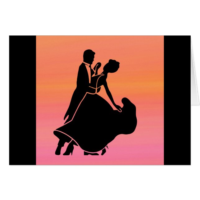 gradient tropical sunset  sunrise dancers (Front Horizontal)