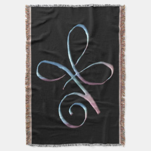 Gradient Unconditional Love Throw Blanket