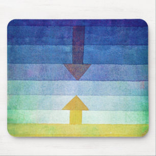Gradient with Arrow, Paul Klee Mouse Mat