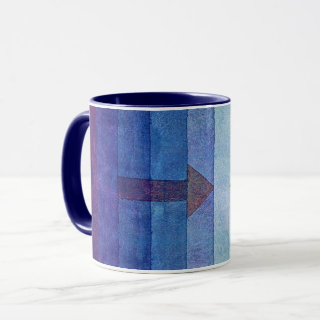 Gradient with Arrow, Paul Klee Mug (Front Left)