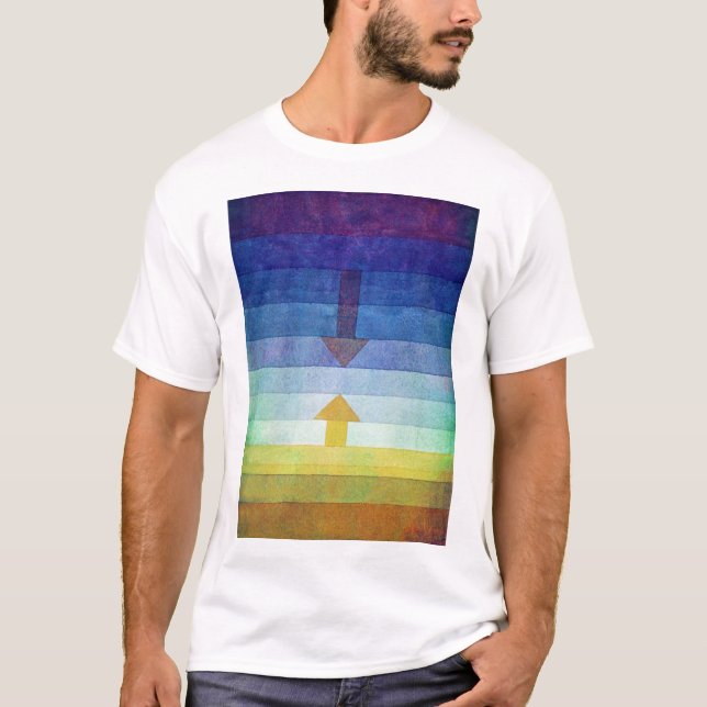 Gradient with Arrow, Paul Klee T-Shirt (Front)