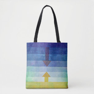 Gradient with Arrow, Paul Klee Tote Bag