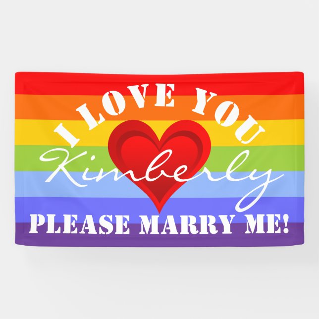 Gradients RED LOVE HEART + your backgr. & ideas Banner (Horizontal)