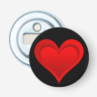 Gradients RED LOVE HEART + your text & ideas