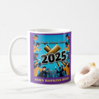 " GRADS 2025 " COFFEE MUG