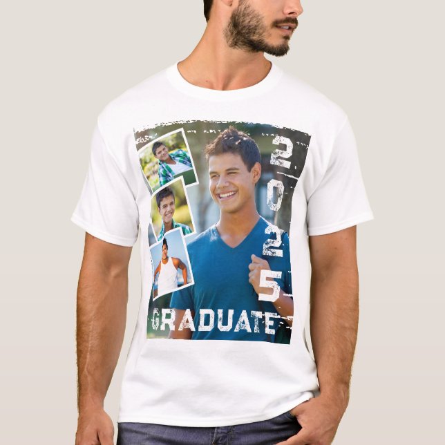 Graduate 2025 Photo T-Shirt (Front)