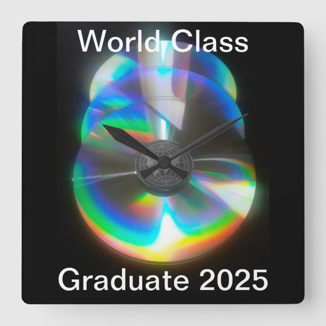 Graduate 2025 Wall Clock (Front)