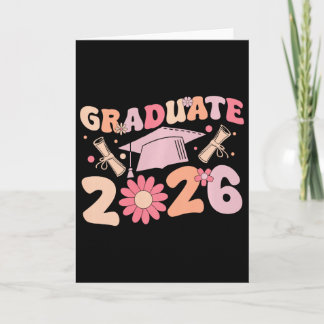 Graduate 2026 Graduation Cap Diploma Celebration G Card