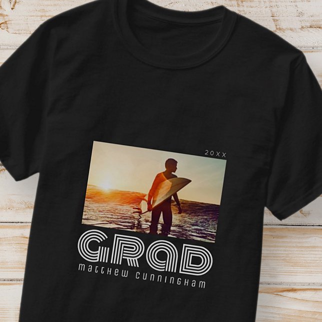 Graduate 20XX Retro Cool Simple Grad Year T-Shirt (Creator Uploaded)