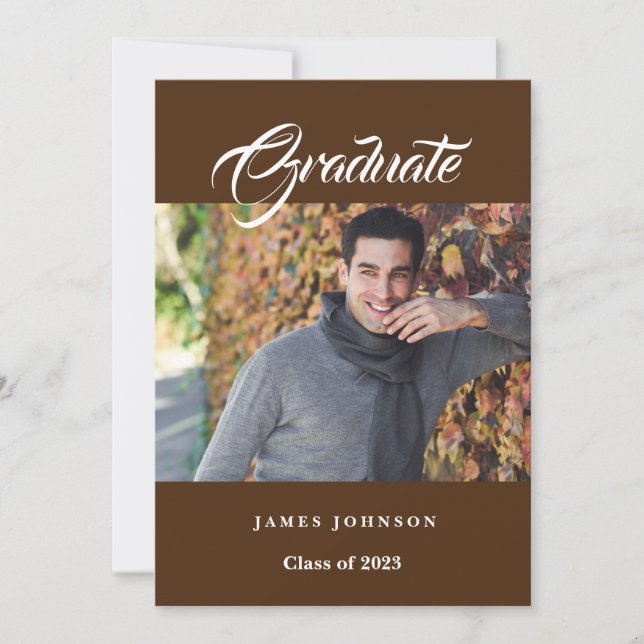 Graduate Announcement (Front)