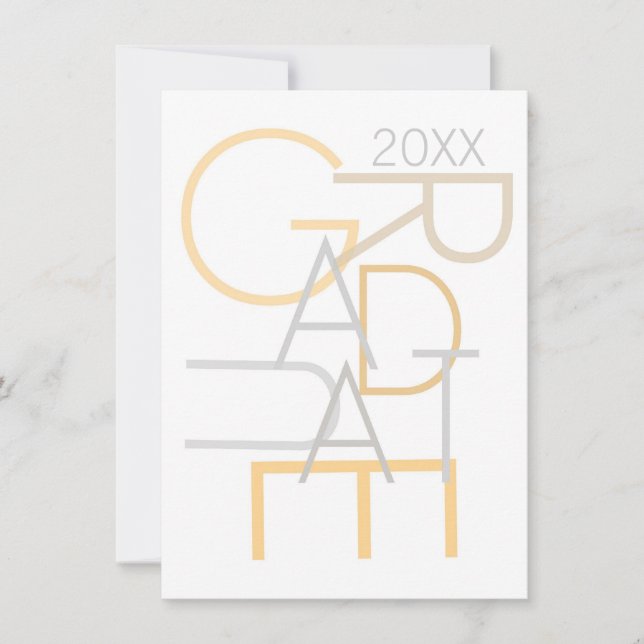 Graduate Announcement (Front)