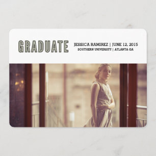 graduate announcement