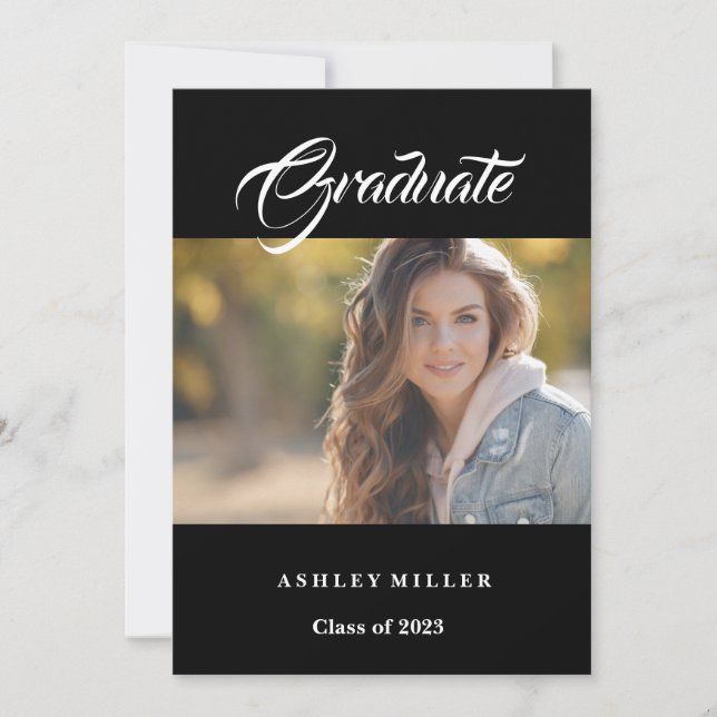 Graduate Announcement (Front)