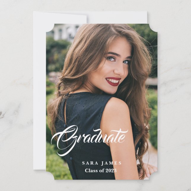 Graduate Announcement (Front)