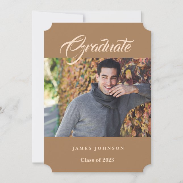 Graduate Announcement (Front)