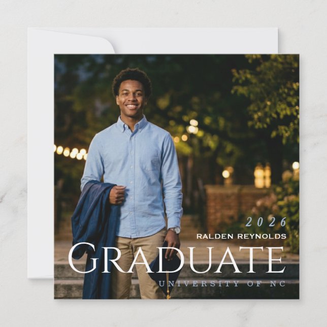 Graduate Announcement (Front)