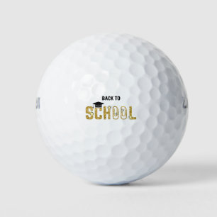graduate back to school golf balls