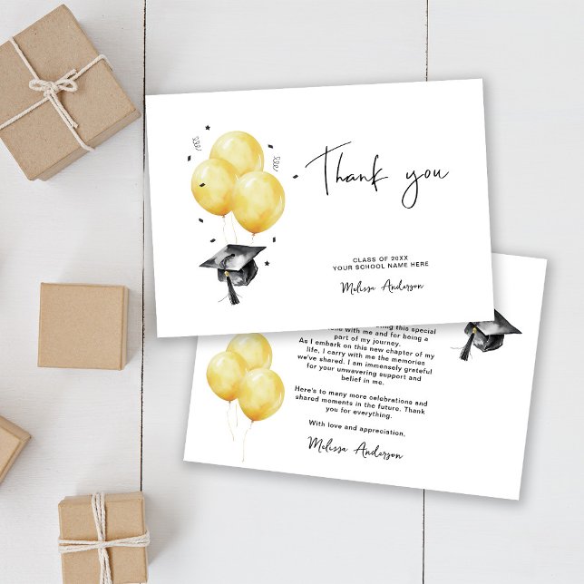 Graduate Balloons Thank you (Creator Uploaded)