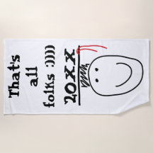 Graduate Beach Towel