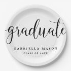 Graduate Black Script | Custom Background Colour