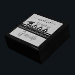 Graduate - Black & Silver - Customise Gift Box<br><div class="desc">Graduate Gift Box ready for you to personalise. Background colour can also be changed. ✔NOTE: ONLY CHANGE THE TEMPLATE AREAS NEEDED! 😀 If needed, you can remove the text and start fresh adding whatever text and font you like. 📌If you need further customisation, please click the "Click to Customise further"...</div>