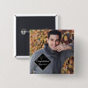Graduate Button Pin